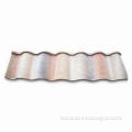 Color Stone Steel Roof Tiles with 1,335 x 420 x 380mm and 1,170 x 420mm Sizes